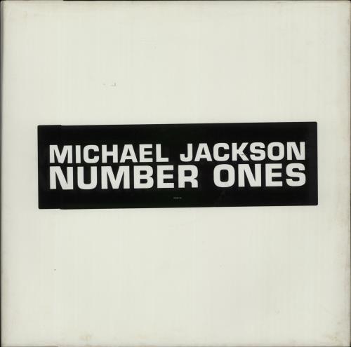 Michael Jackson Number Ones US Promo 2-LP vinyl record set (Double